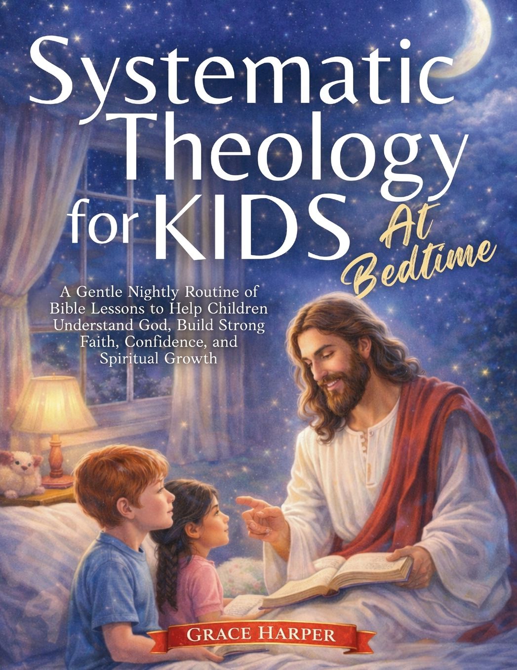 Systematic Theology for Kids at Bedtime: A Gentle Nightly Routine of Bible Lessons to Help Children Understand God, Build Strong Faith, Confidence, and Spiritual Growth