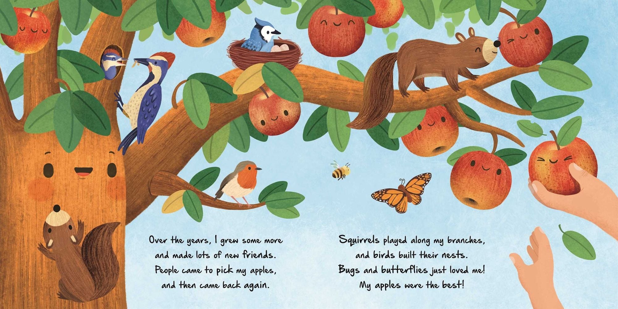 Nature Stories: Little Apple Tree: Discover an Amazing Story from the Natural World-Padded Board Book