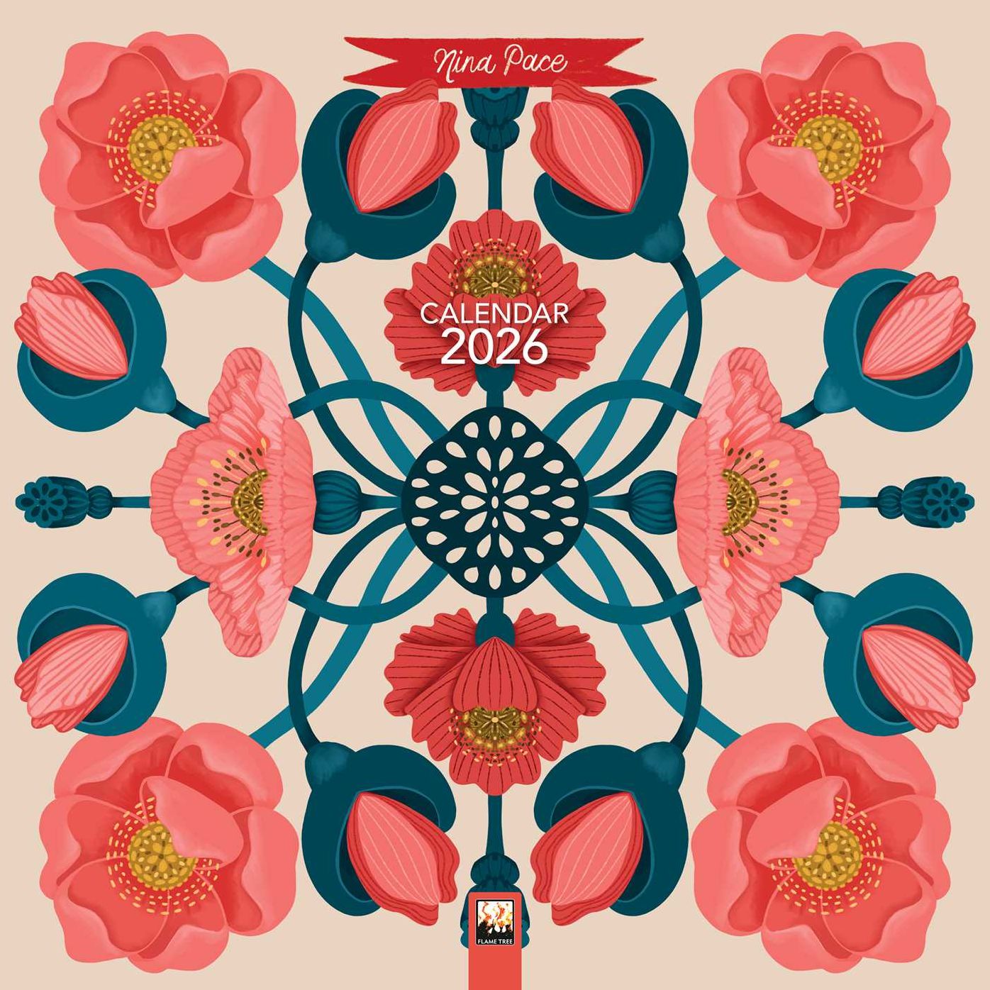 Nina Pace Wall Calendar 2026 (Art Calendar)
