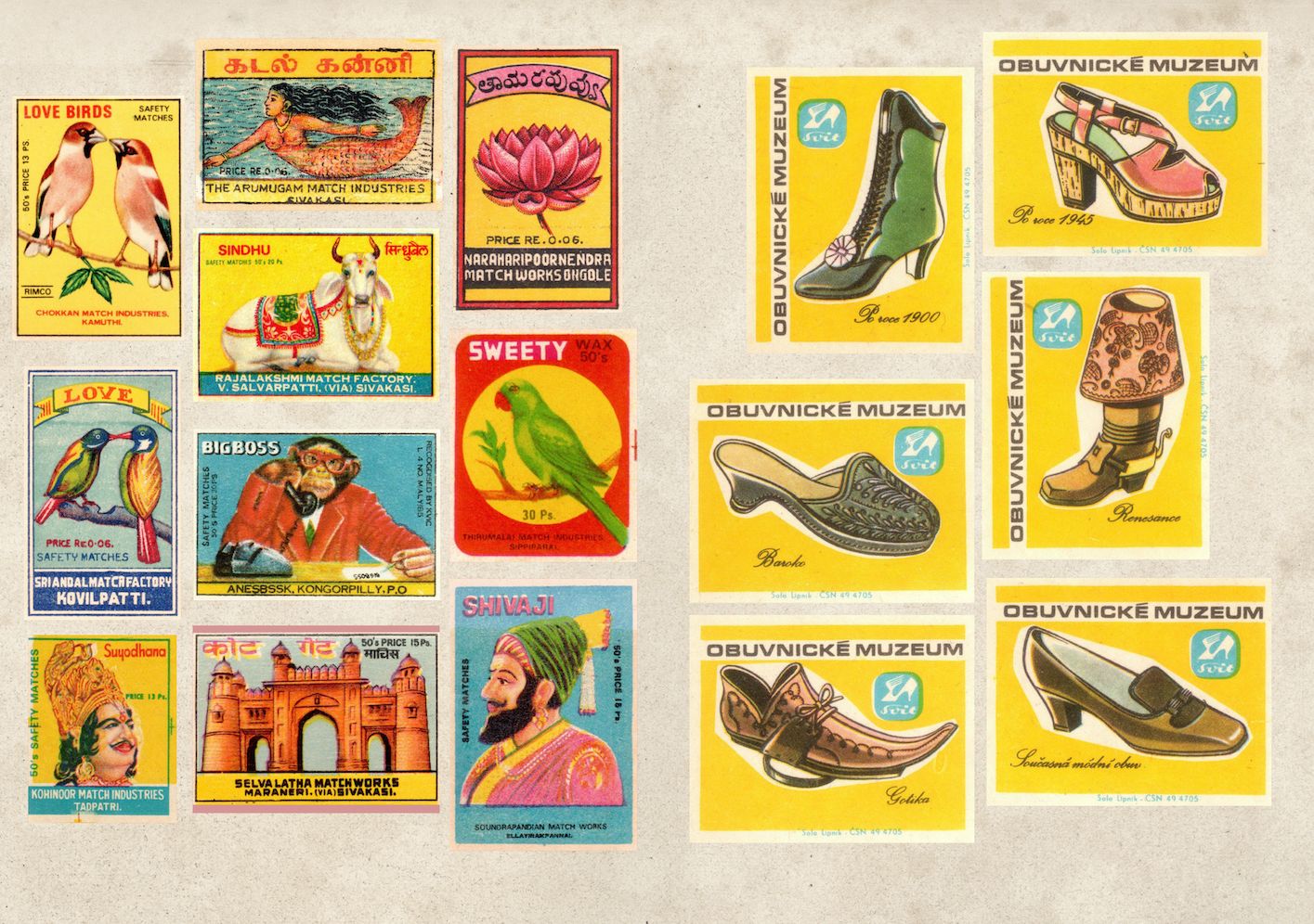 The Curious Collections Sticker Book
