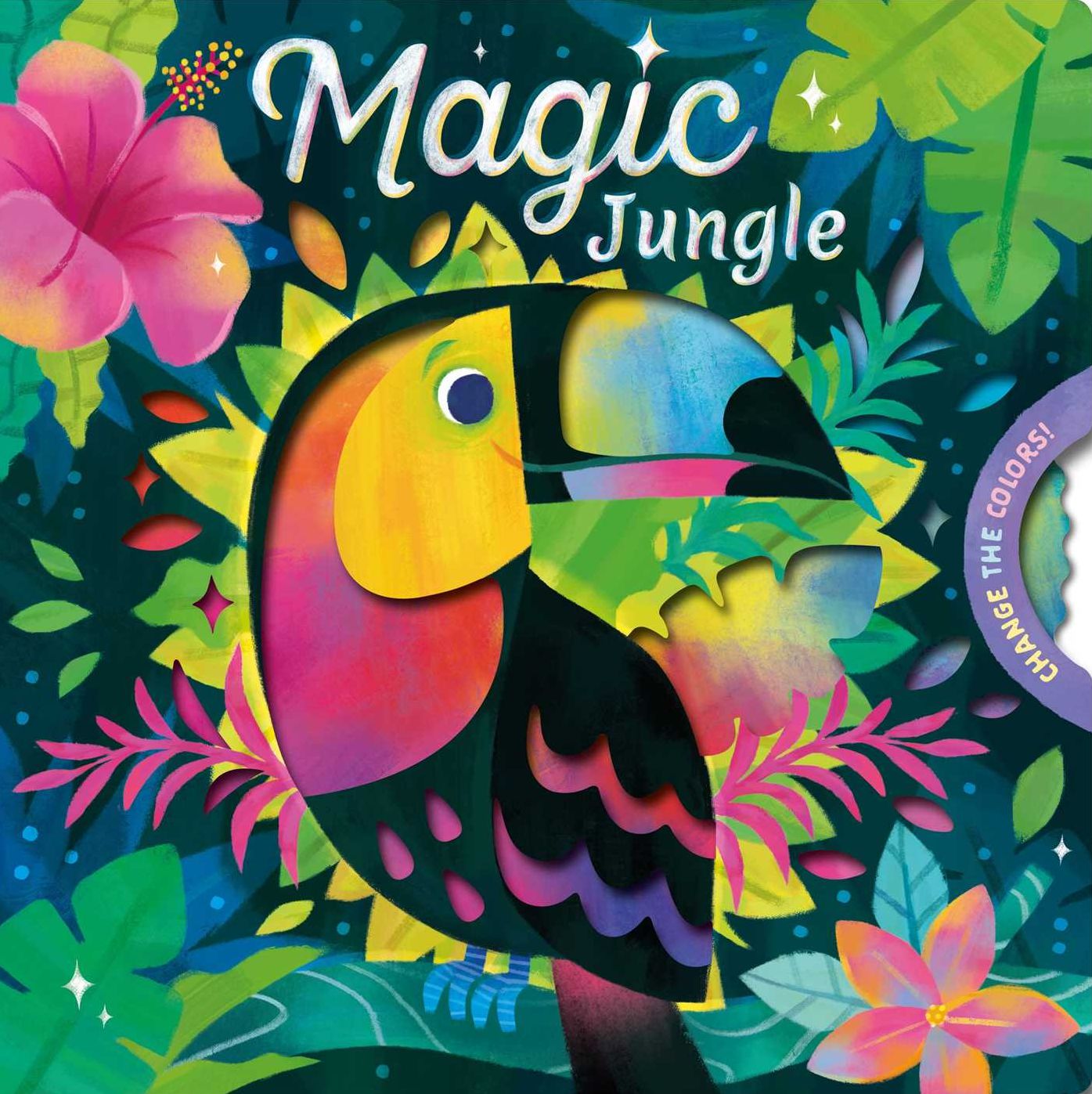 Magic Jungle: Spin the Wheel to Change the Colors!