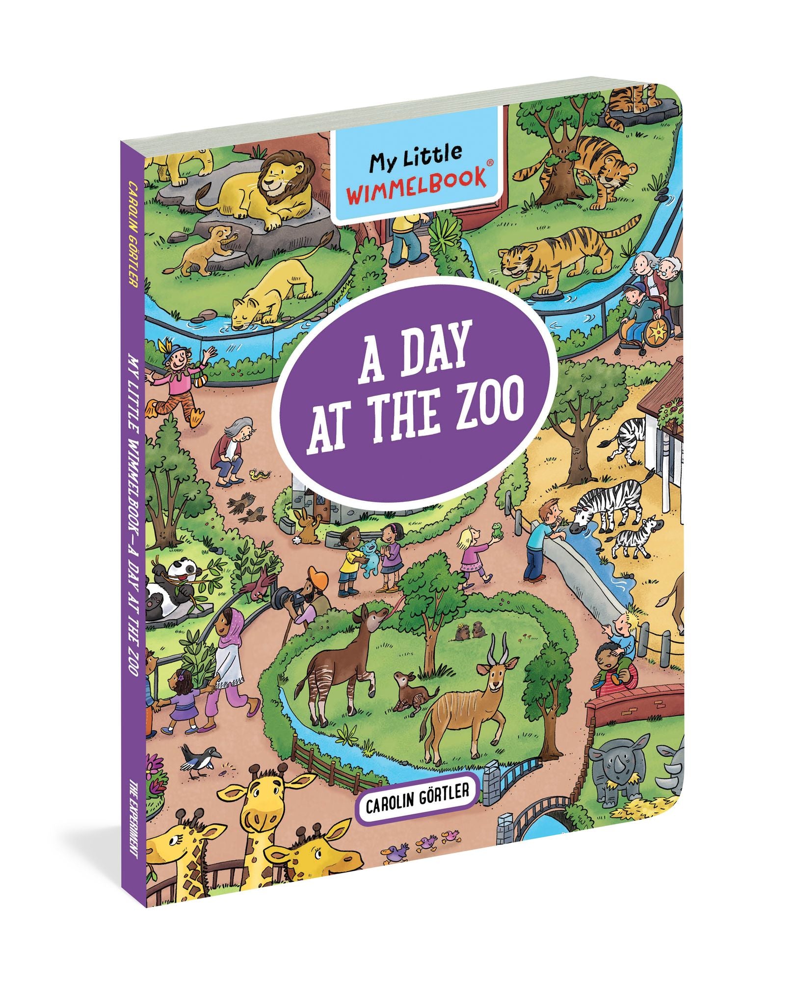 My Little Wimmelbook®-A Day at the Zoo: A Look-and-Find Book (Kids Tell the Story)