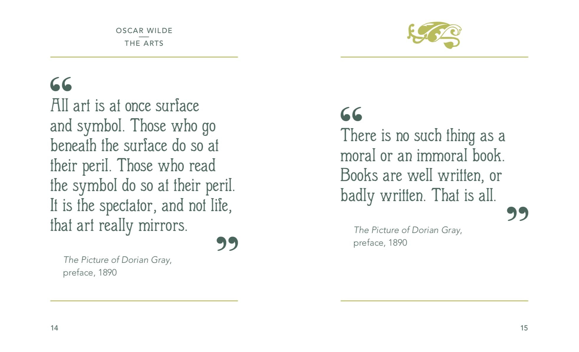 Little Book of Oscar Wilde: Wit and Wisdom to Live By
