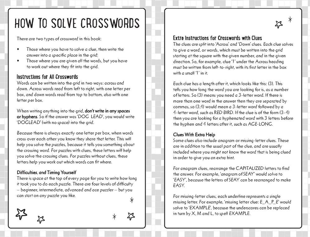 Vocabulary Crosswords for Clever Kidsï¿½: More than 100 puzzles to boost your word power