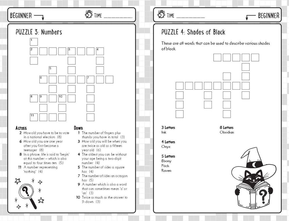 Vocabulary Crosswords for Clever Kidsï¿½: More than 100 puzzles to boost your word power