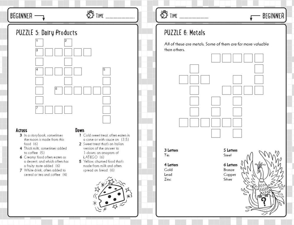 Vocabulary Crosswords for Clever Kidsï¿½: More than 100 puzzles to boost your word power