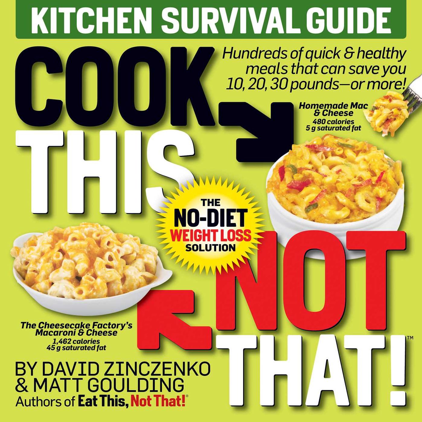 Cook This, Not That! Kitchen Survival Guide: The No-Diet Weight Loss Solution