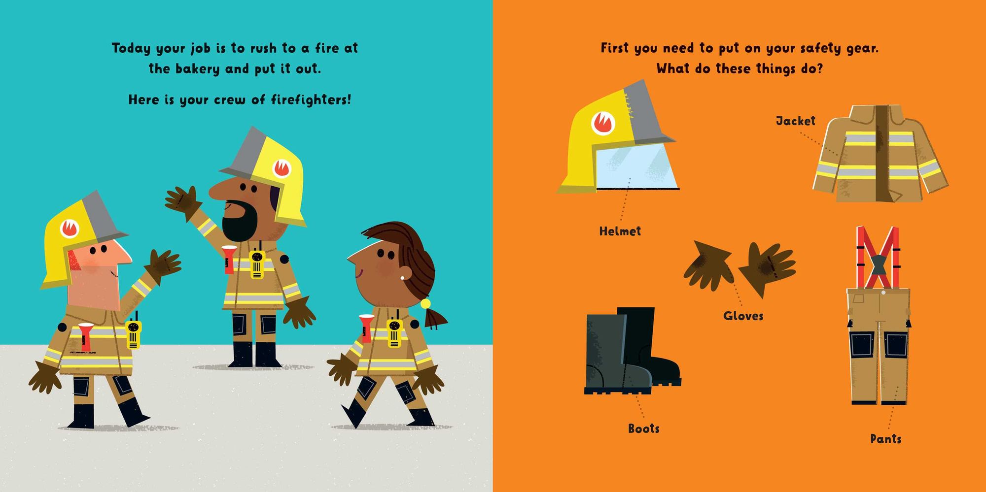 I'm the Fire Engine Driver: Jump into the driver's seat and help to put out the fire!