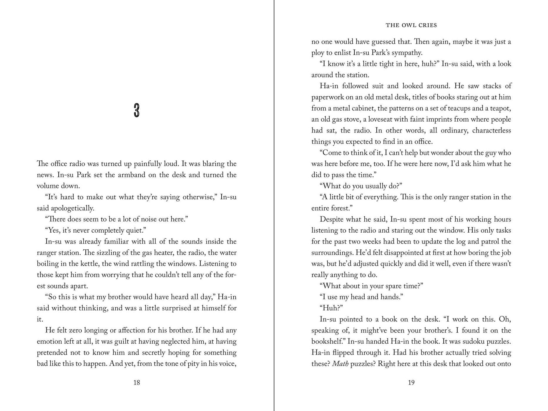 The Owl Cries: A Novel