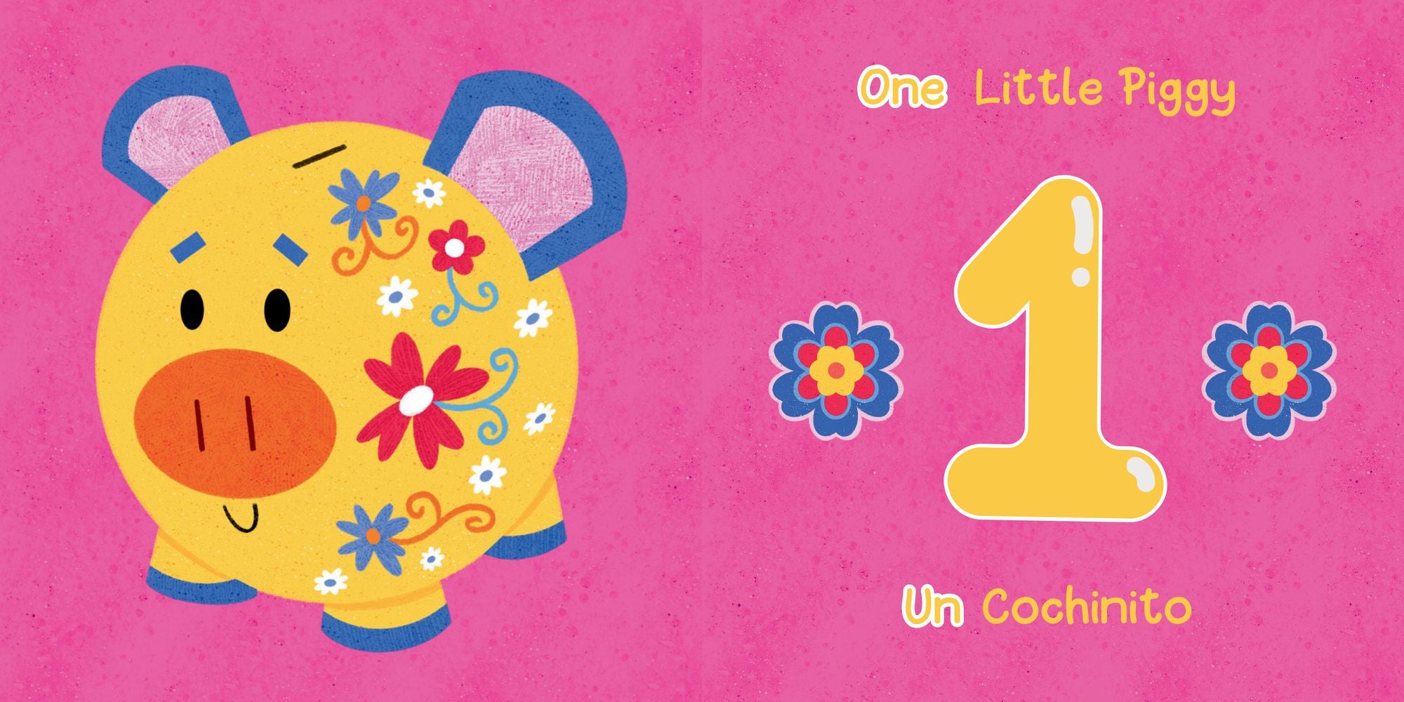 Counting Piggies, Cochinitos Contando: A First Bilingual Numbers Book