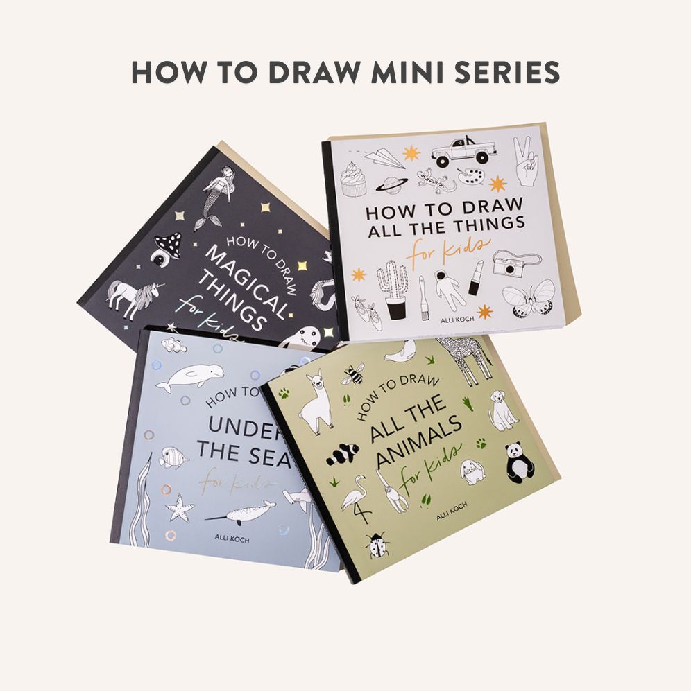Magical Things: How to Draw Books for Kids with Unicorns, Dragons, Mermaids, and More (Summer Activity Book for Kids)