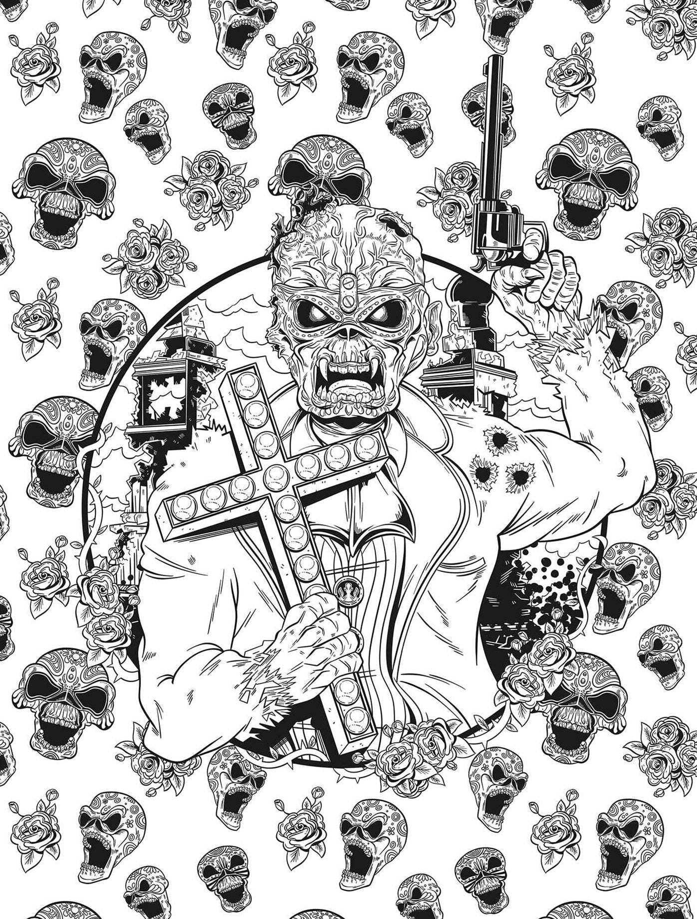 Iron Maiden: The Official Coloring Book