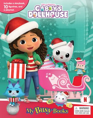 UNIV. GABBY'S DOLLHOUSE XMAS MY BUSY BOOKS