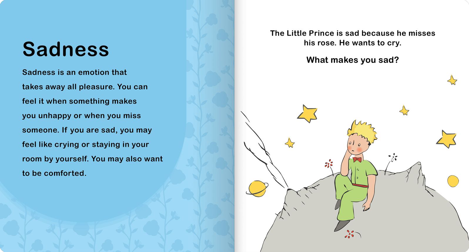 The Little Prince My First Feelings Book - Explore Emotions Like Joy, Sadness, Love & More Emotional Learning Picture Book for Kids Ages 4-6