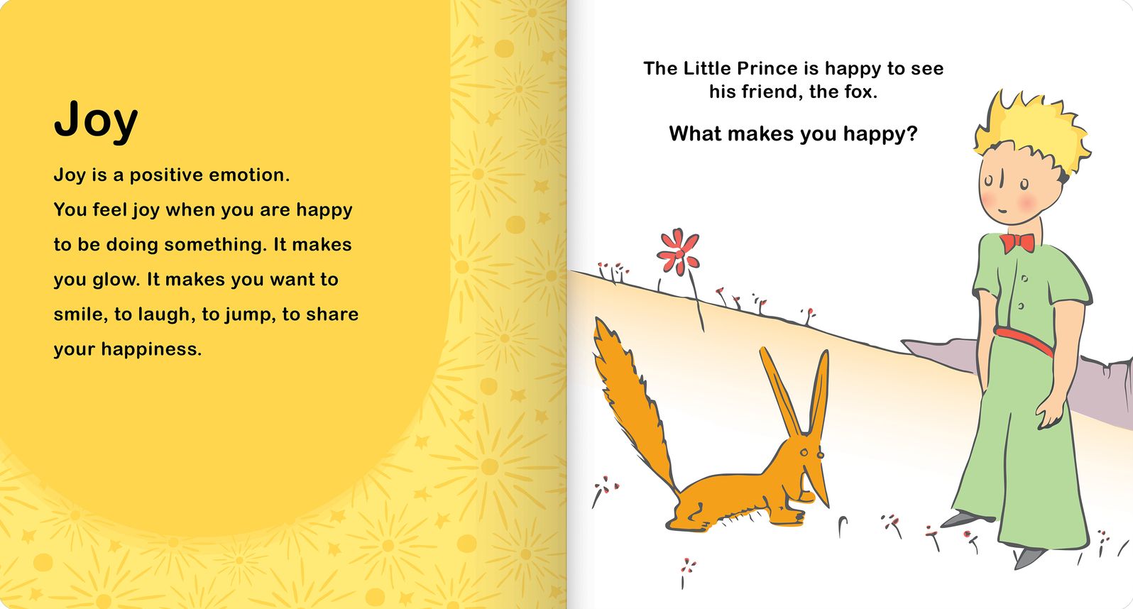 The Little Prince My First Feelings Book - Explore Emotions Like Joy, Sadness, Love & More Emotional Learning Picture Book for Kids Ages 4-6