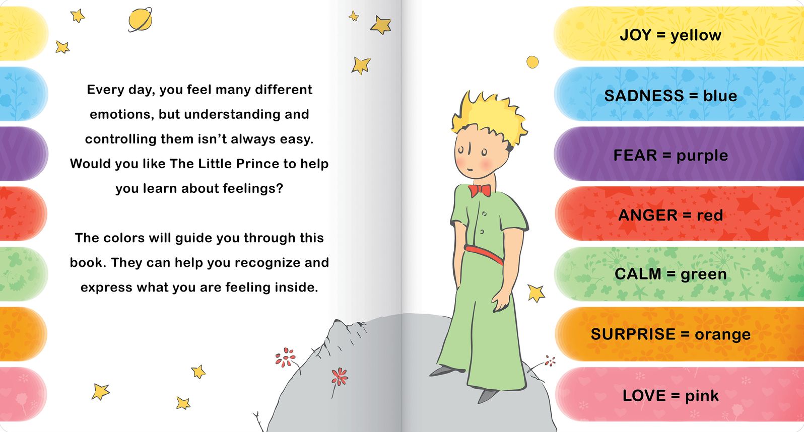 The Little Prince My First Feelings Book - Explore Emotions Like Joy, Sadness, Love & More Emotional Learning Picture Book for Kids Ages 4-6