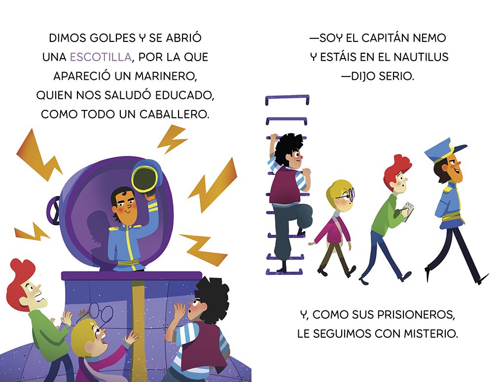 PHONICS IN SPANISH-Aprende a leer con Julio Verne: Veinte mil leguas de viaje submarino / PHONICS IN SPANISH-Twenty-Thousand Leagues Under the Sea