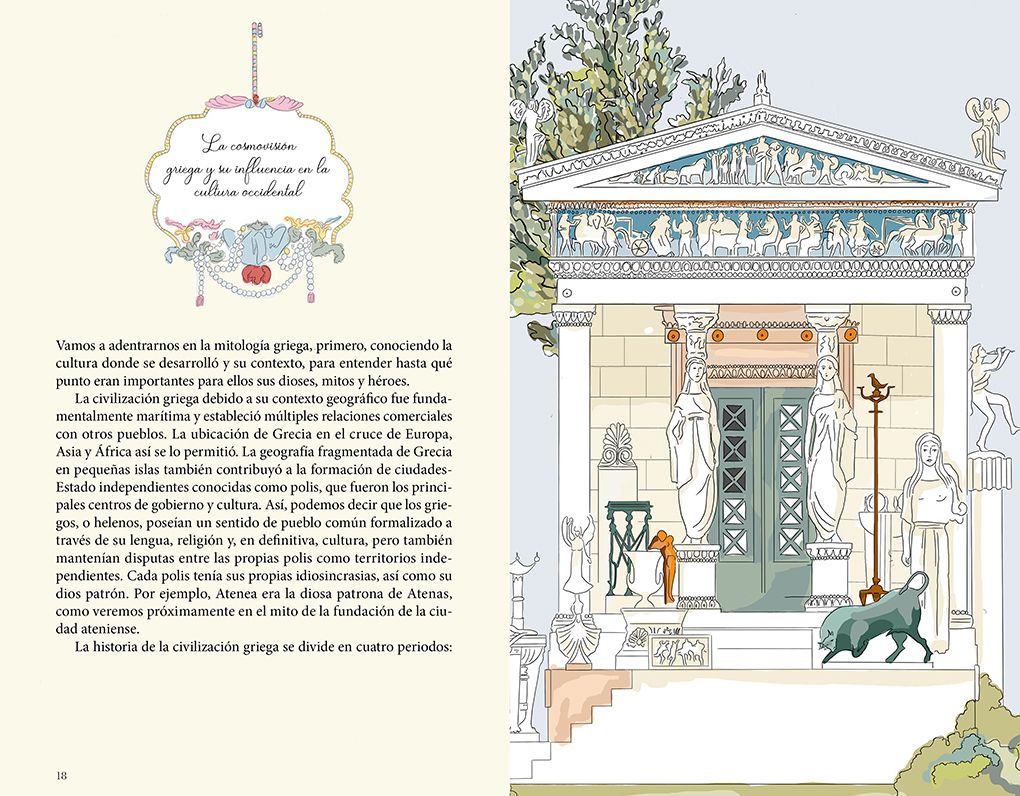 Mythos: Guía ilustrada de mitología griega / Mythos: An Illustrated Guide to Greek Mythology