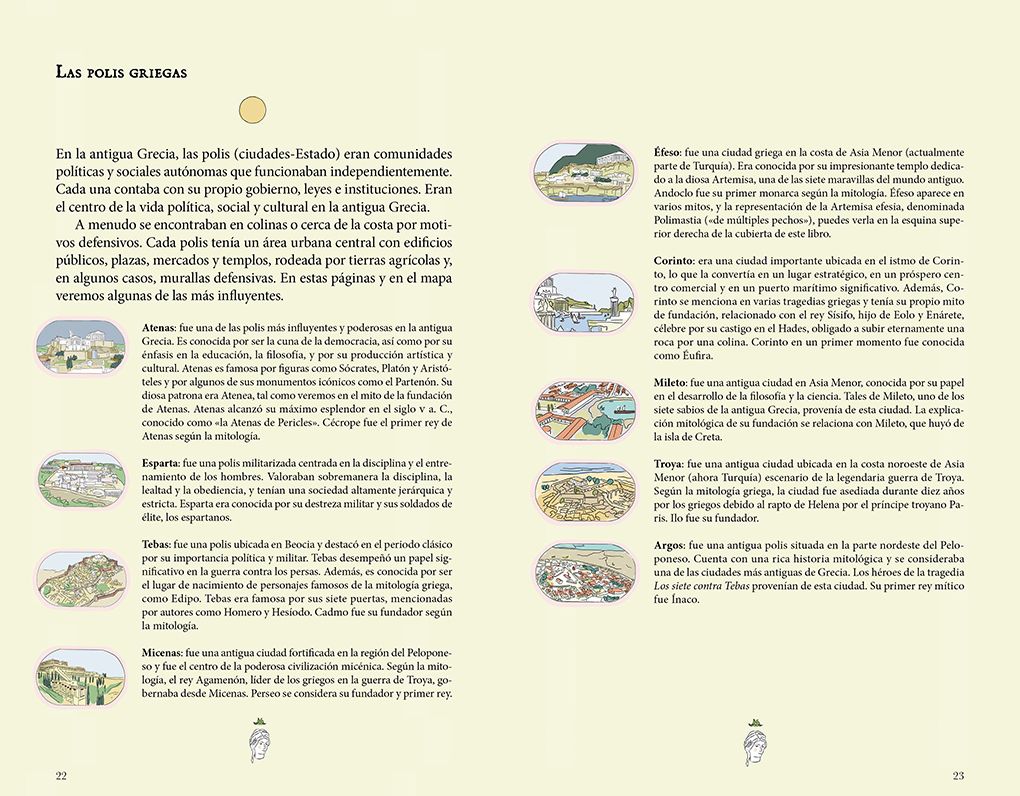 Mythos: Guía ilustrada de mitología griega / Mythos: An Illustrated Guide to Greek Mythology