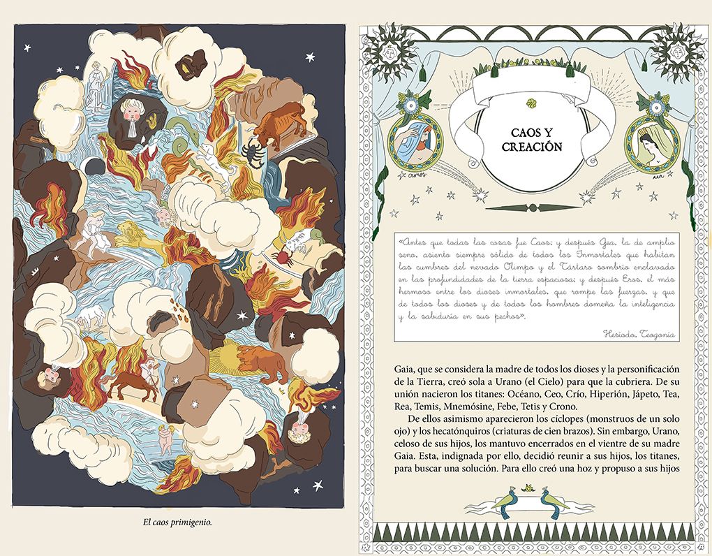 Mythos: Guía ilustrada de mitología griega / Mythos: An Illustrated Guide to Greek Mythology
