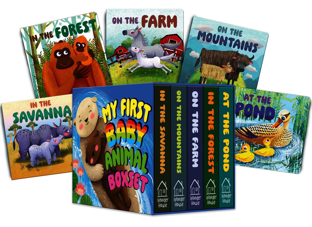 My First Baby Animal Boxed Set - (mini Box set)
