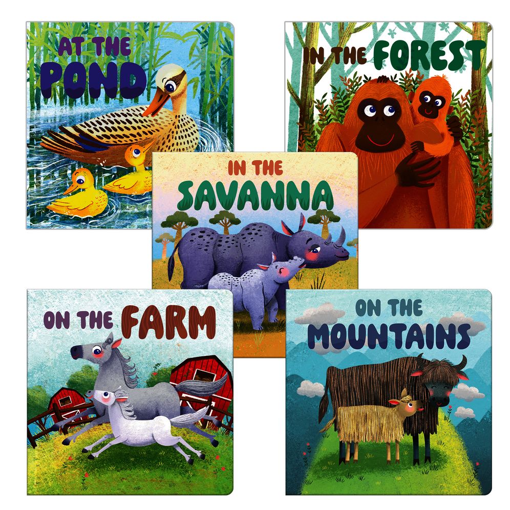 My First Baby Animal Boxed Set - (mini Box set)