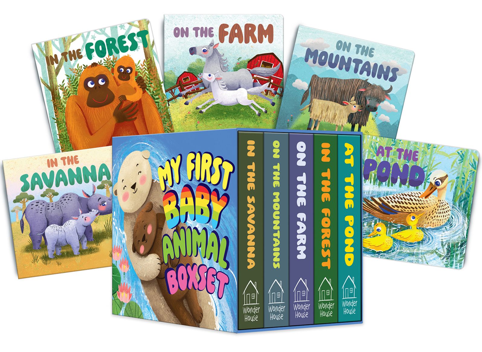 My First Baby Animal Boxed Set - (mini Box set)