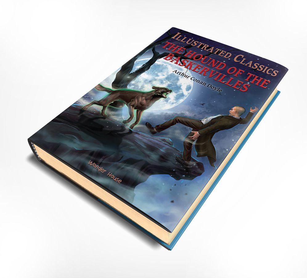 Illustrated Classics - The Hound of the Baskervilles: Abridged Novels With Review Questions (Hardback)