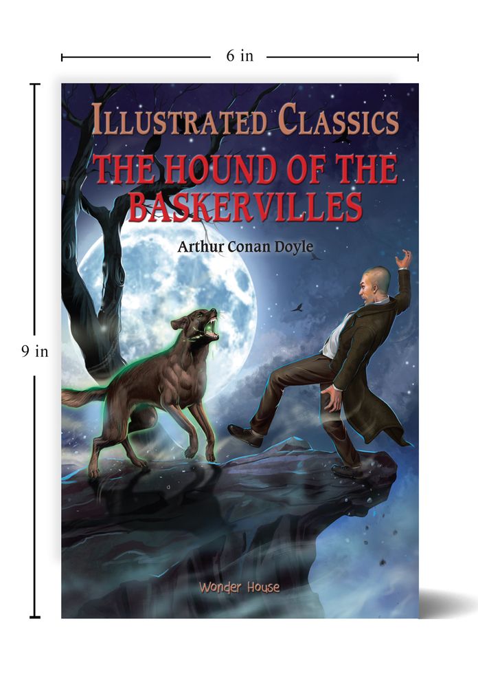 Illustrated Classics - The Hound of the Baskervilles: Abridged Novels With Review Questions (Hardback)