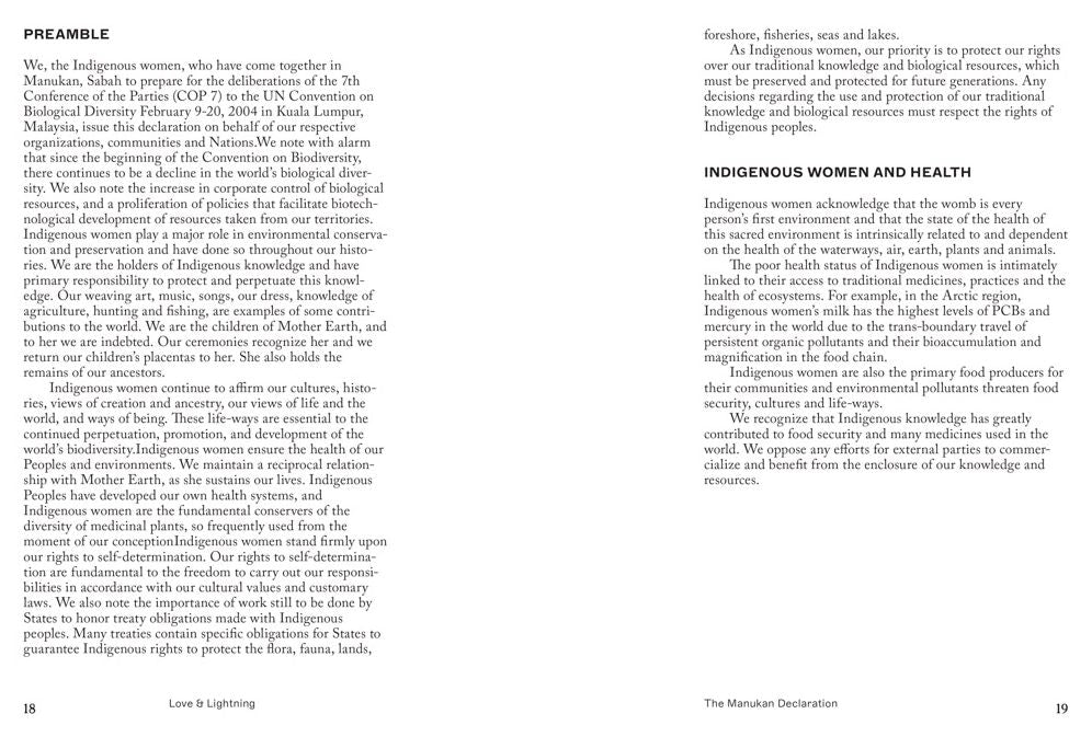 Love & Lightning: A Collection of Queer-Feminist Manifestos