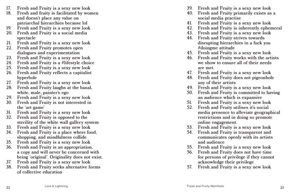 Love & Lightning: A Collection of Queer-Feminist Manifestos