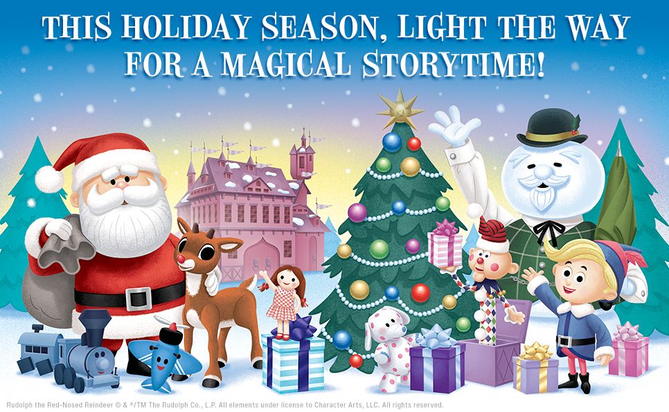 Rudolph the Red-Nosed Reindeer Sticker Activity Book