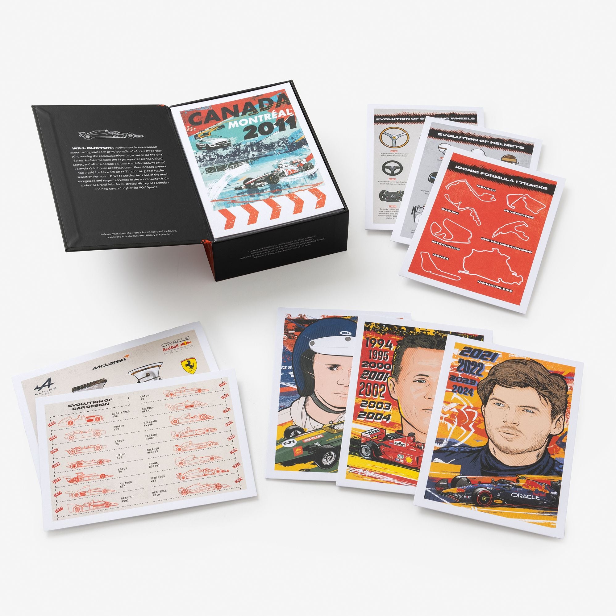 Grand Prix Postcards: 100 Postcards Celebrating Formula 1