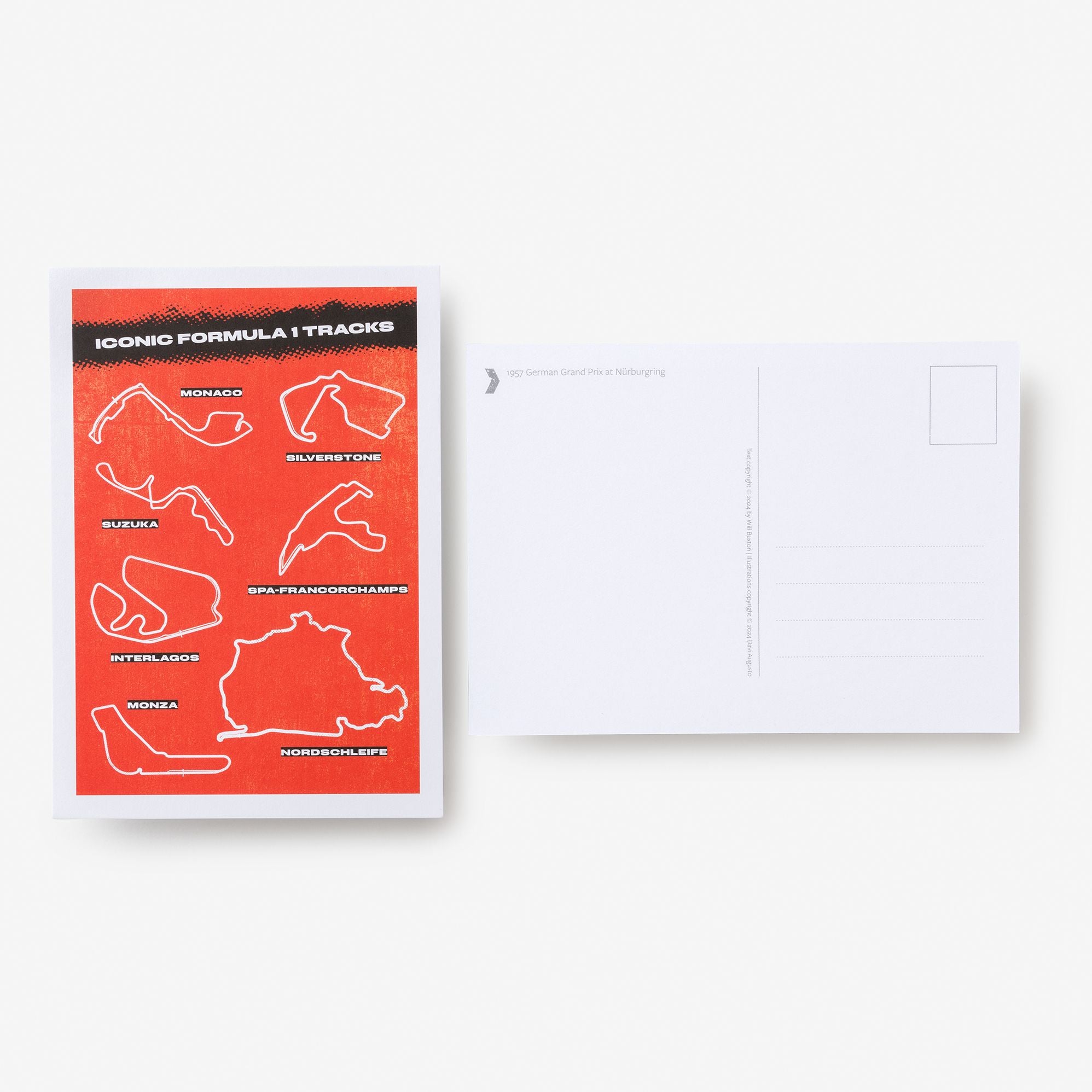 Grand Prix Postcards: 100 Postcards Celebrating Formula 1