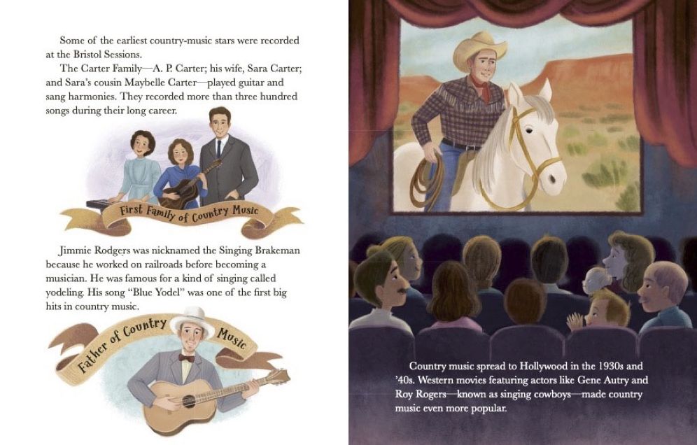 My Little Golden Book About Country Music