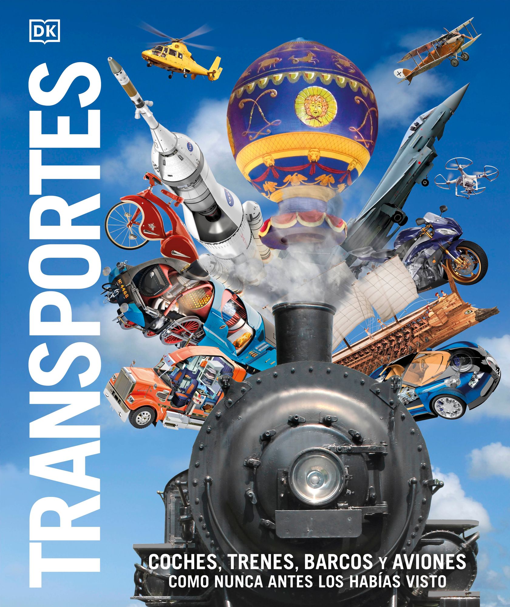 Transportes (Knowledge Encyclopedia Transport): Coches, trenes, barcos y aviones como nunca antes los habías visto