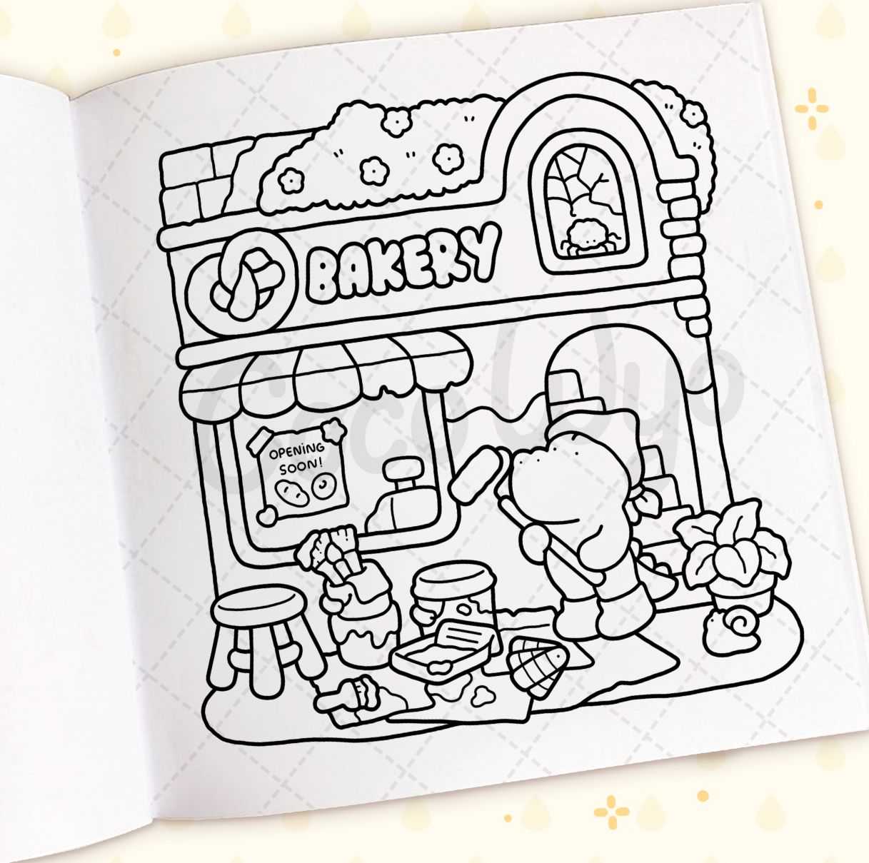 Cozy Corners Collection: 2 Books in 1! Coloring Book for Adults and Kids