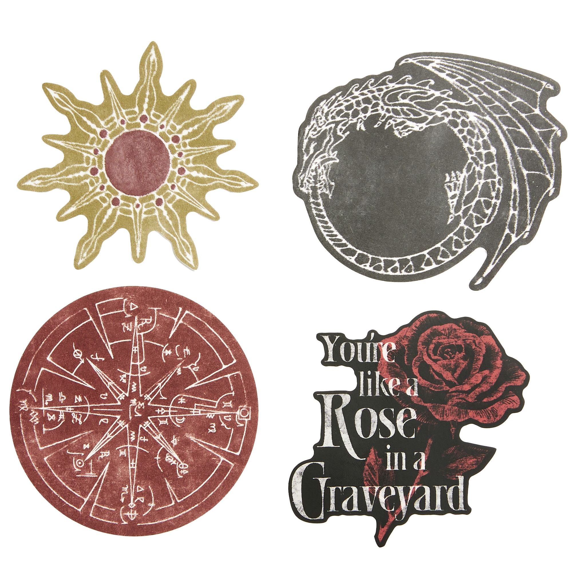 Alchemised Stickers - Sticker Set of 4