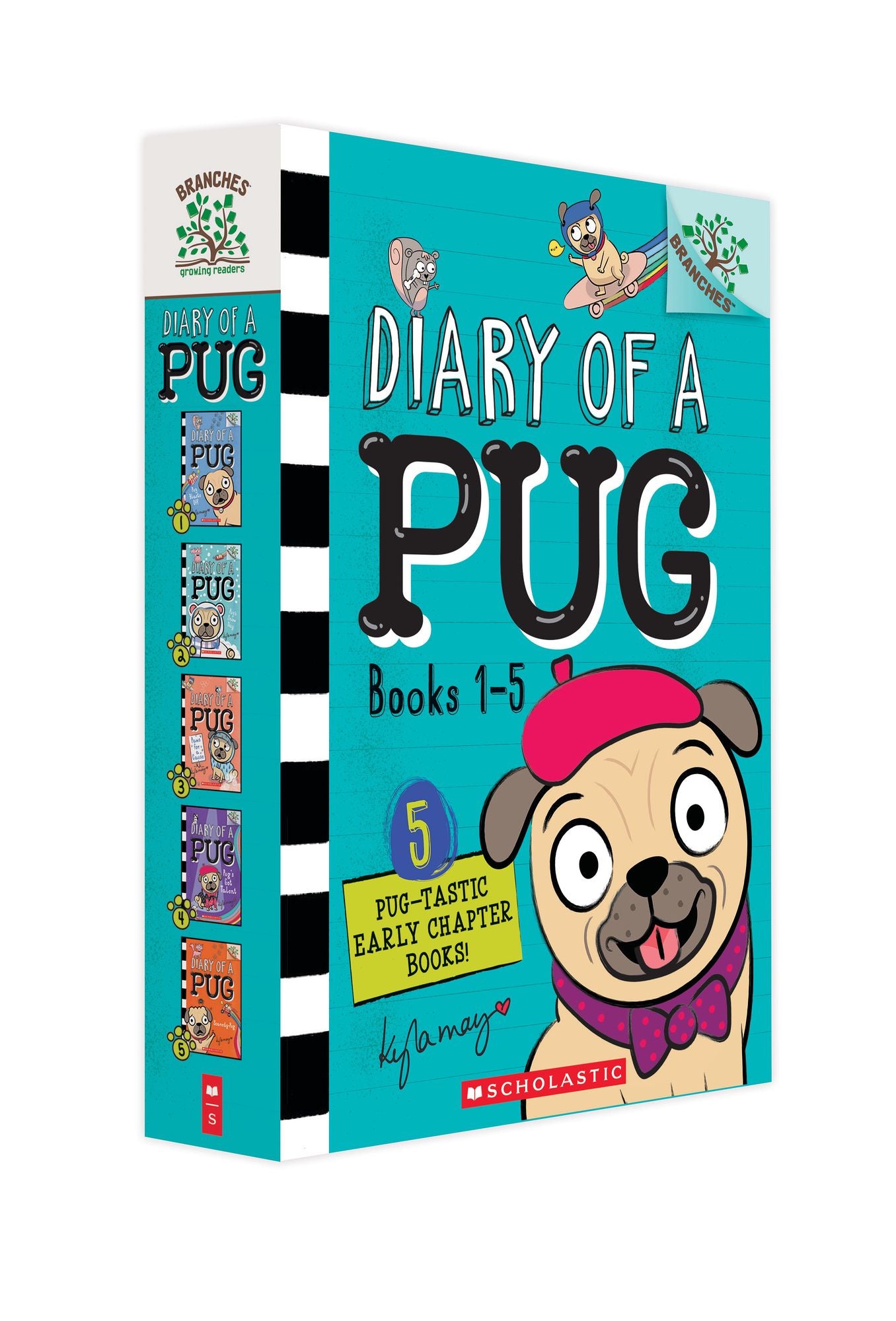Diary of a Pug, Books 1-5: A Branches Box Set