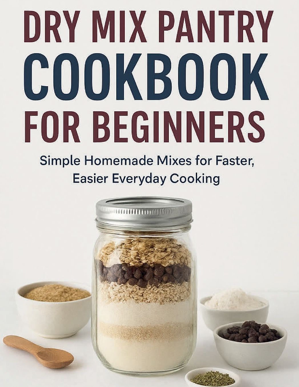 DRY MIX PANTRY COOKBOOK FOR BEGINNERS: Simple Homemade Mixes for Faster Easier Everyday Cooking
