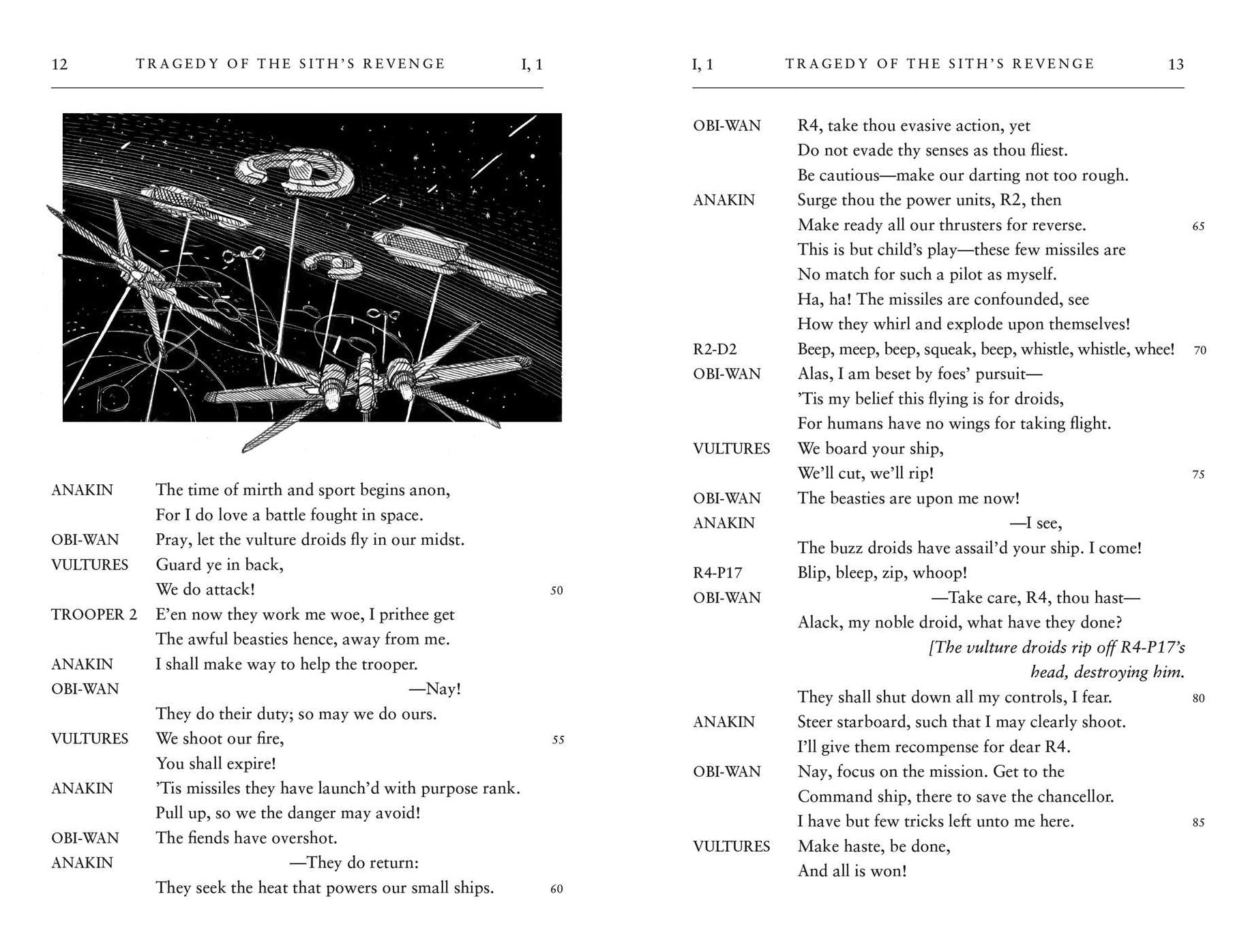 William Shakespeare's Tragedy of the Sith's Revenge: Star Wars Part the Third