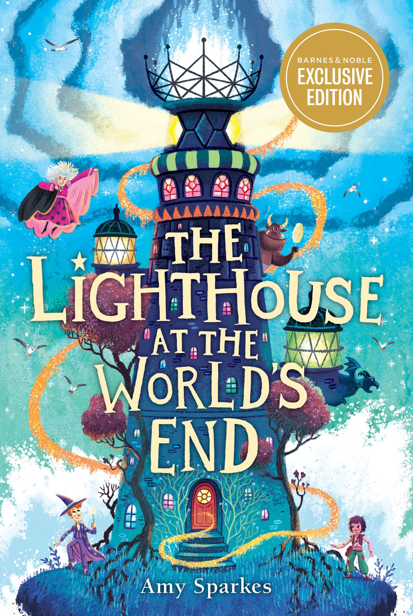 The Lighthouse at the World's End (B&N Exclusive Edition) (The House at the Edge of Magic Series #4)