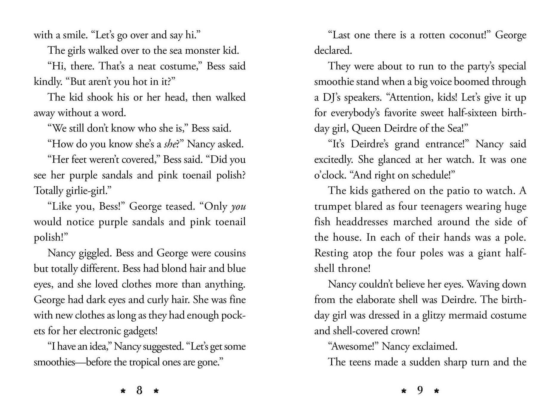 Nancy Drew Clue Book Summer Mysteries 3-in-1: Pool Party Puzzler; Last Lemonade Standing; The Big Island Burglary