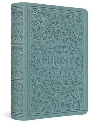 ESV IlluminatedT Bible, Art Journaling Edition (TruTone, Paris Sky, Colossians 3:16 Design)