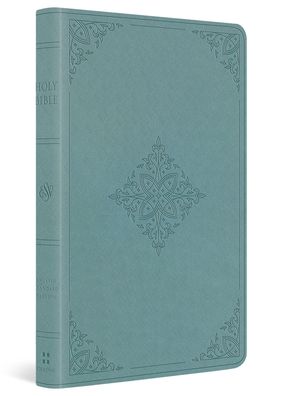 ESV Premium Gift Bible (TruTone, Paris Sky, Fleur-de-lis Design)