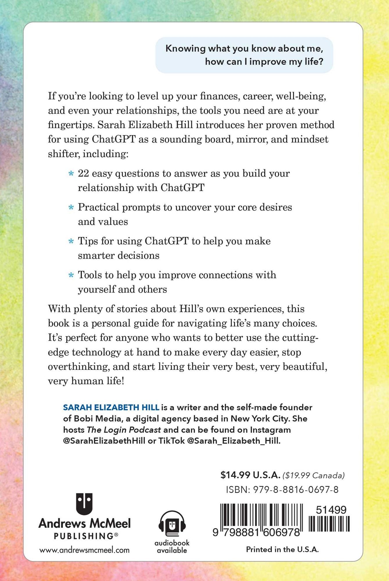 Chat Sh*t Crazy: A Very Human Guide to Improving Your Life with ChatGPT