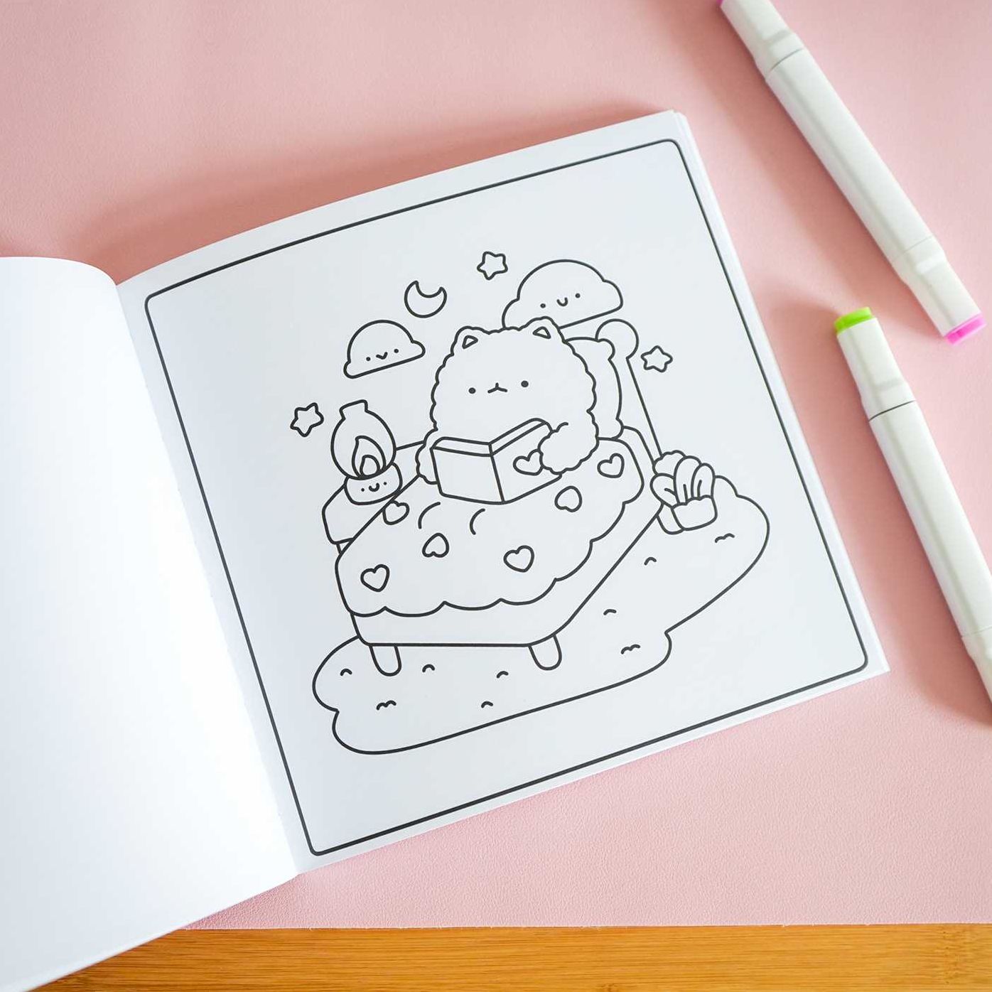 Cute & Cozy Coloring: Cheery