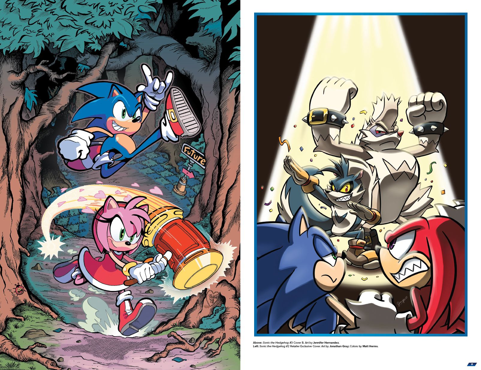 Sonic the Hedgehog: The IDW Comic Covers, Vol. 1