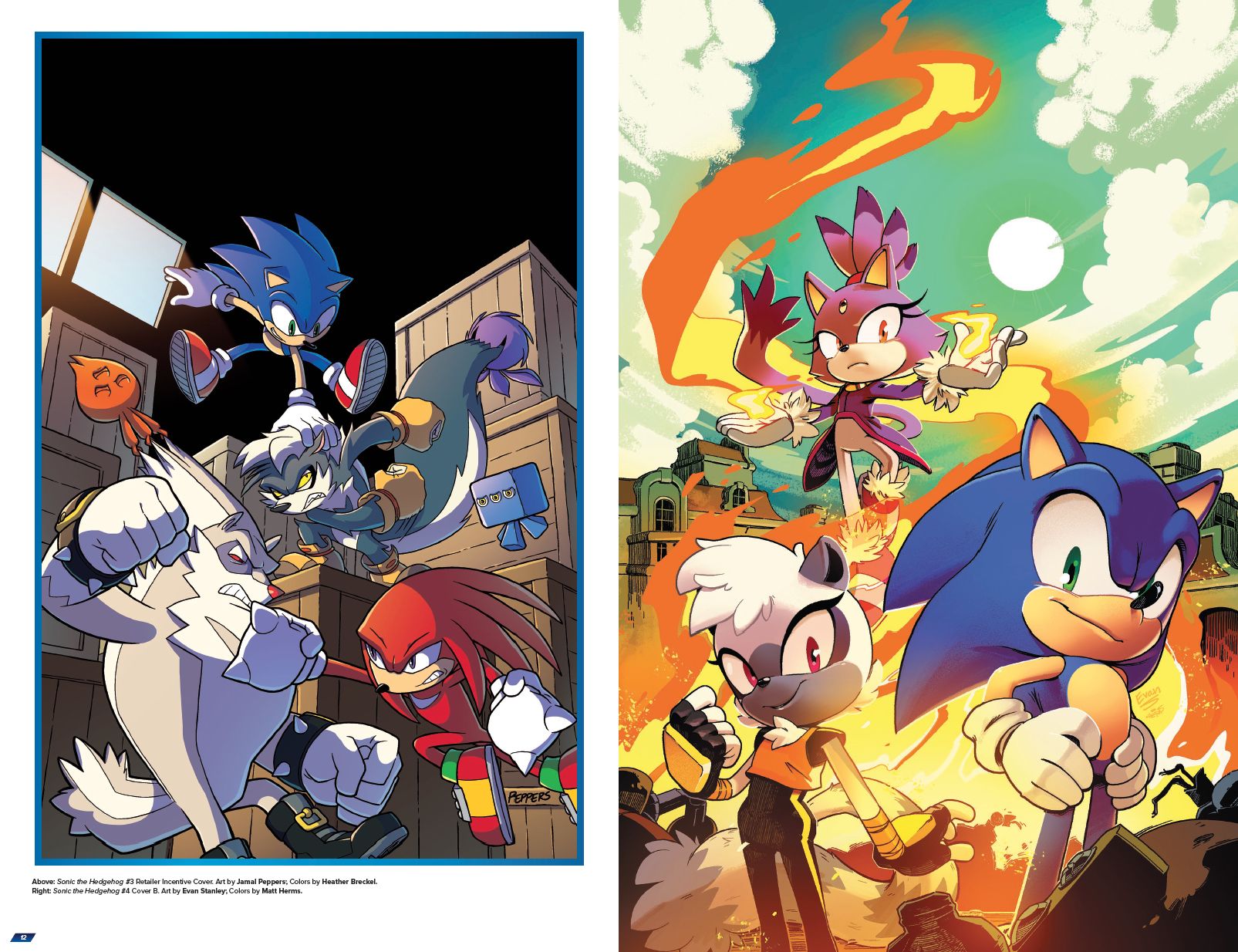 Sonic the Hedgehog: The IDW Comic Covers, Vol. 1