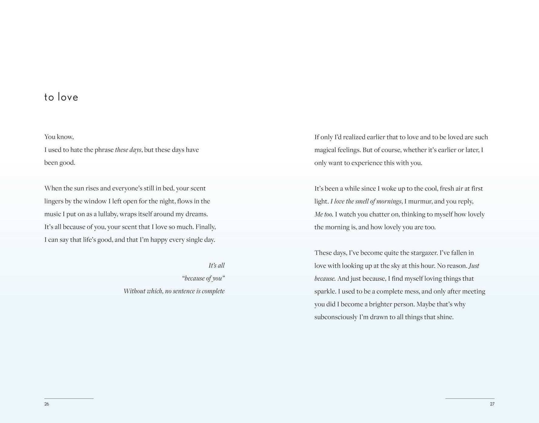 Every Moment Was You: Notes on Loving and Parting